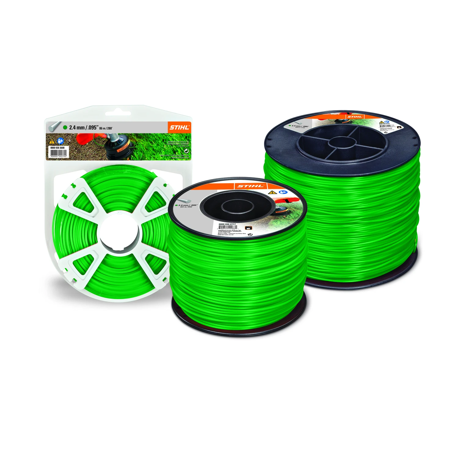 Quiet Line 0.080 In. Diameter X 196 Ft. Length Trimmer Line For Quiet Operation