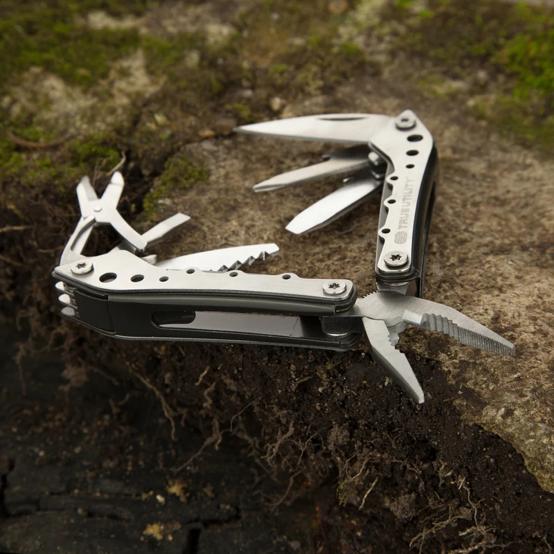 True Utility Mini Multi-tool Silver 1 Piece Model Tu195