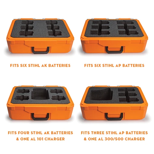 Foam Insert For 6 Ap Batteries - 36 V Lithium-ion Battery Carrying Case