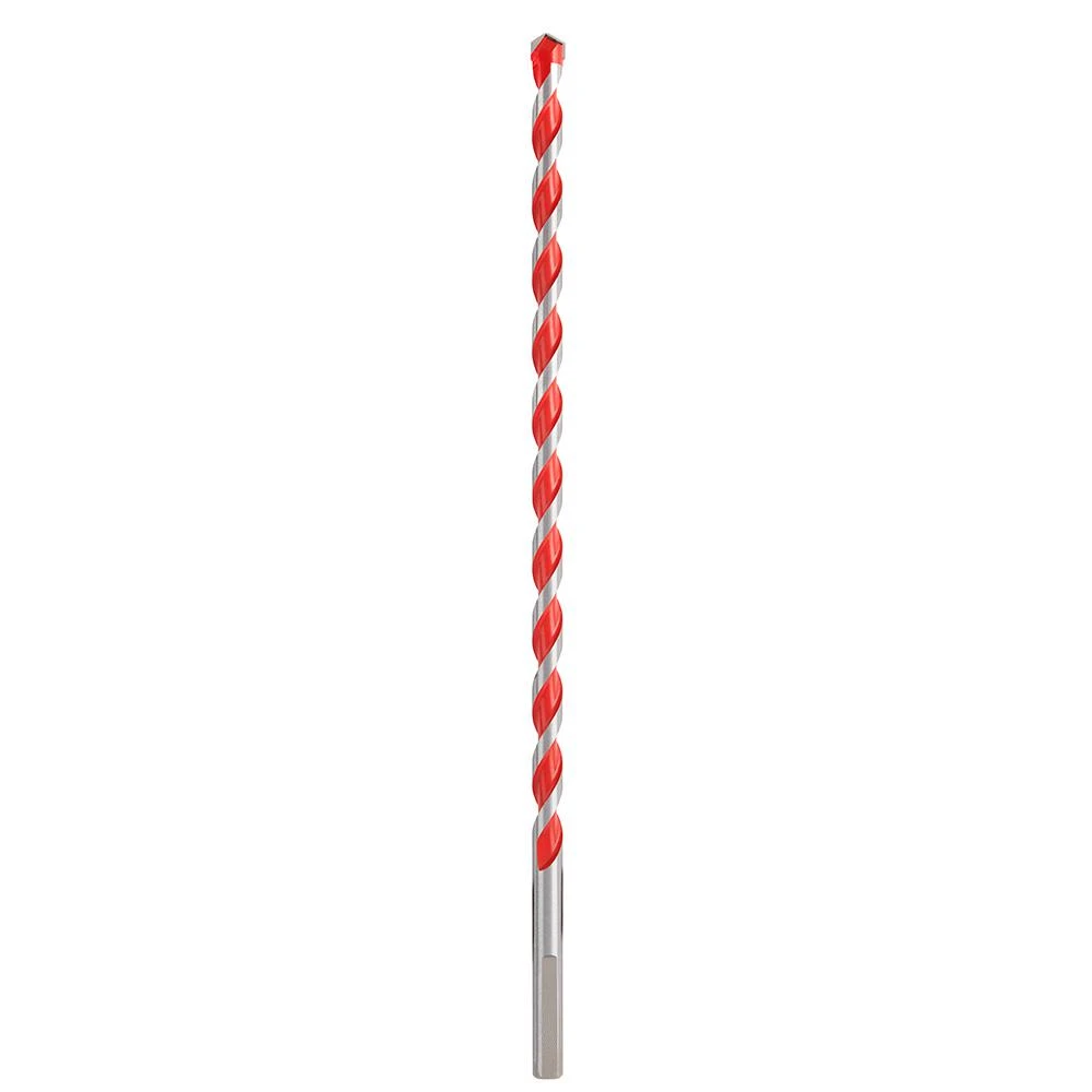 3/8 In. X 16 In. X 18 In. Carbide Hammer Drill Bit For Concrete, Stone, Masonry
