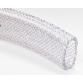 2-in X 1-ft Reinforced Braided Vinyl Tubing For Durable Fluid Transfer
