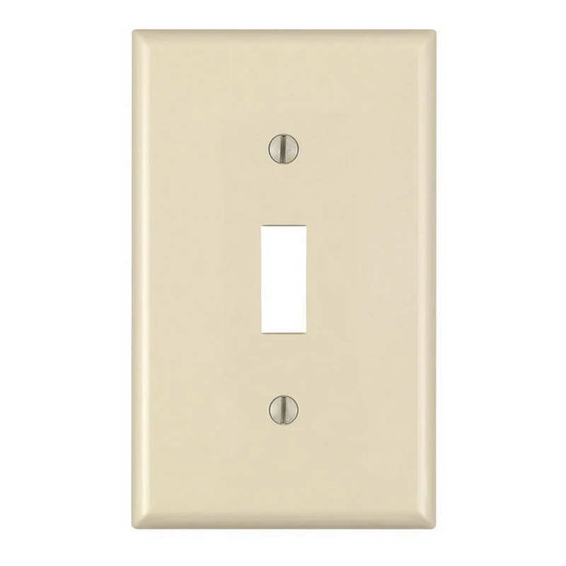 WALL PLATE,TOGGLE ALMND