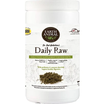 Earth Animal Dog Daily Raw Supplement 1lb