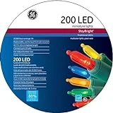 Staybright Christmas Miniature LED Light Set, Multi, 200-Ct.