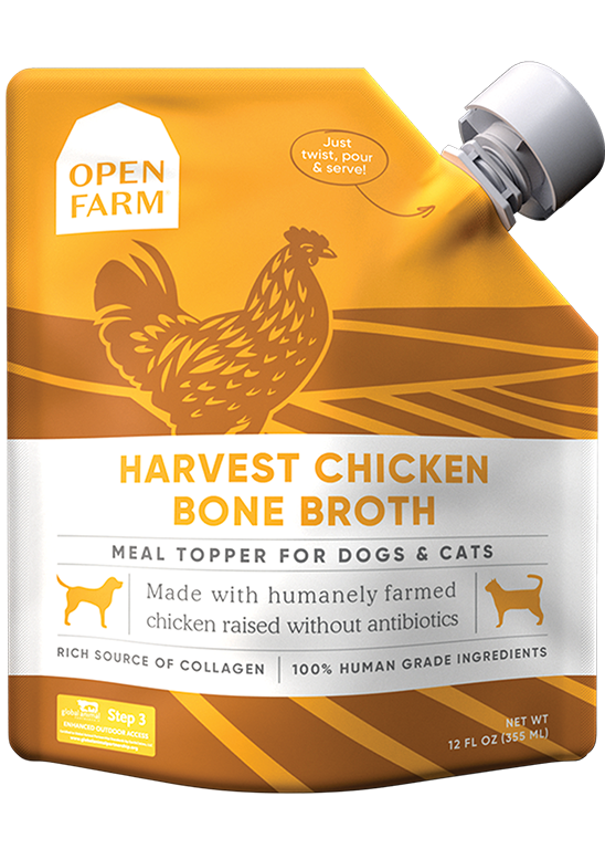 Harvest Chicken Bone Broth For Dogs & Cats, 12 Ounce