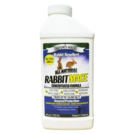 Nature's Mace Rabbit Repellant Concentrate, 40oz