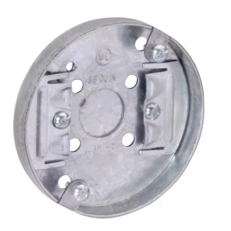50 Lb. Rated Steel 4 Cu. In. Round Ceiling Box Model 46111-r-upc