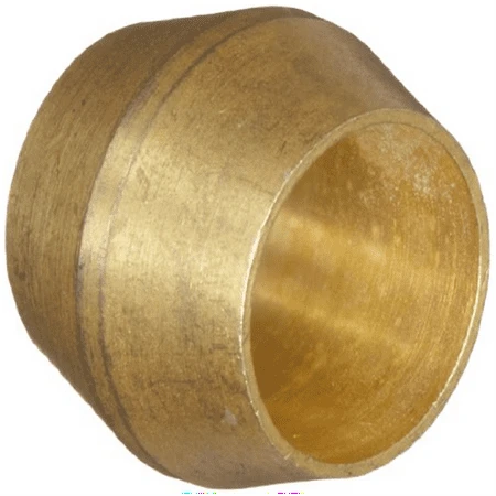 Brass Compression Tube Fitting Sleeve 5/8 Inch Tube Outer Diameter