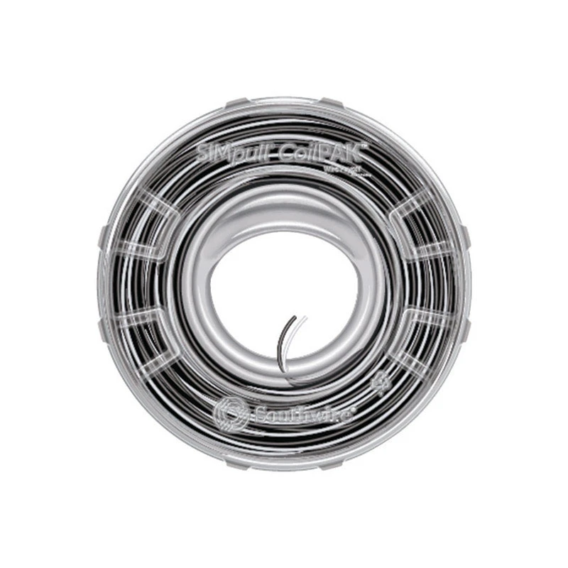 Simpull Coilpak 1000 Ft. 12 Stranded Thhn Wire - Black/white