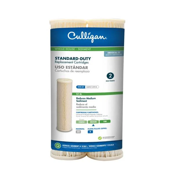 S1a 20 Micron Sediment Water Filter Cartridge - 2 Pack