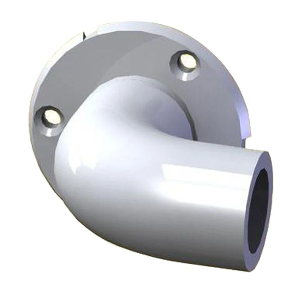 White Handrail 90 Degree Post Return For Secure And Stylish Railings