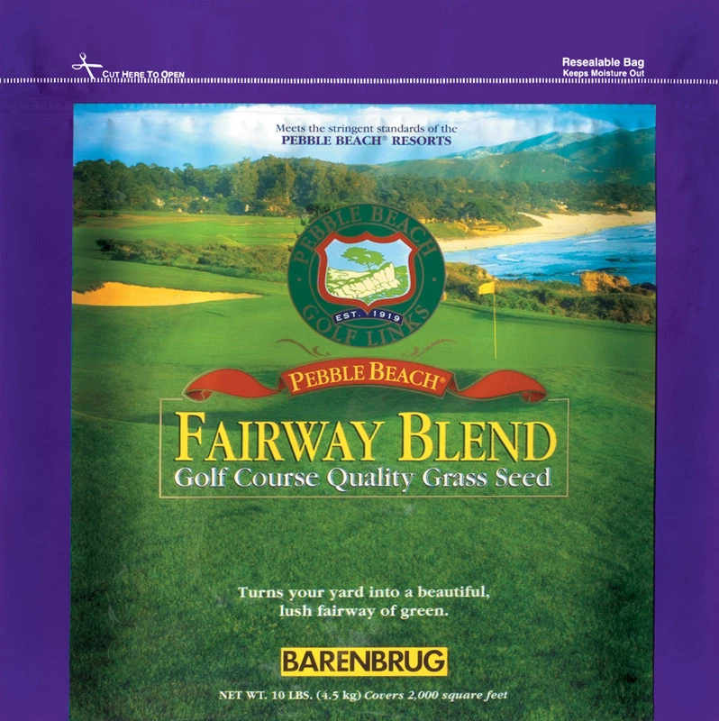 Pebble Beach Perennial Ryegrass Lawn Seed Blend 10 Lb. For Lush Lawns