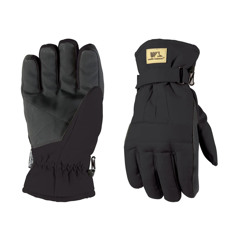 Wells Lamont Men's Outdoor Winter Gloves Black XL 1 pk