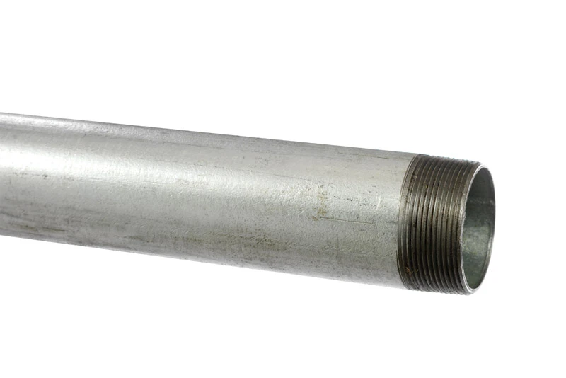 1/4 In. Diameter X 10 Ft. Length Gray Galvanized Steel Pipe