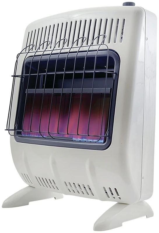 30,000 Btu Liquid Propane Vent-free Blue Flame Heater With Thermostat And Ignition