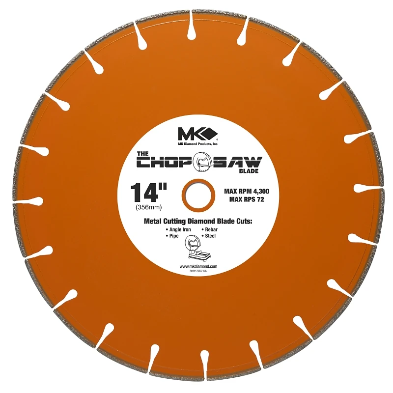 14 Inch Chop Saw Blade For Metal Cutting - Model Mk-5s