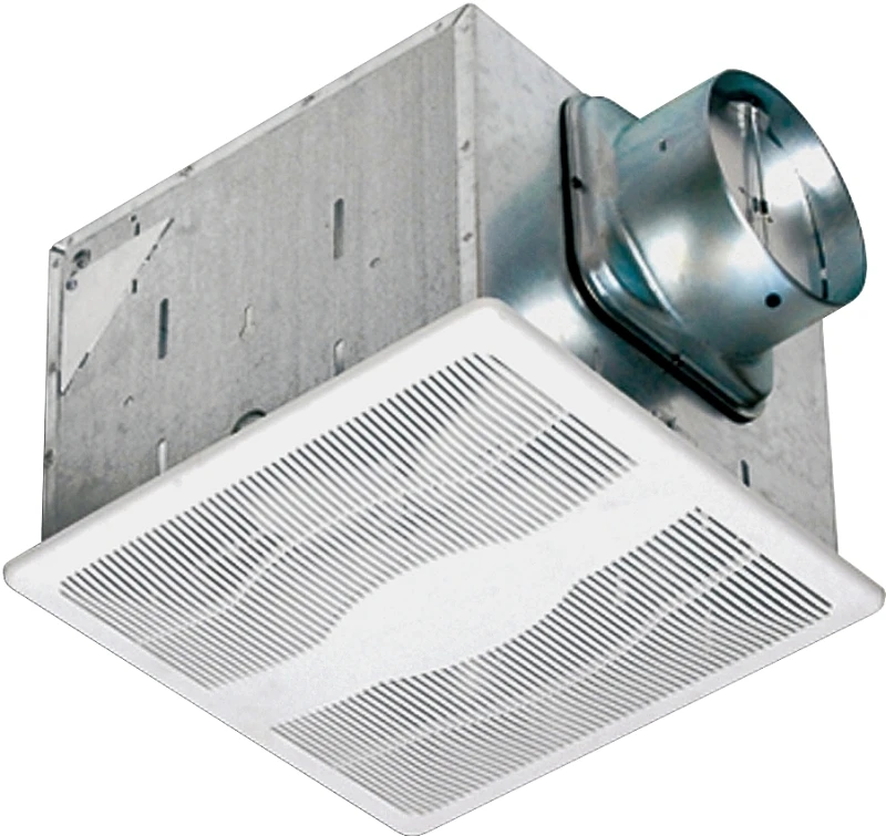 E130s/es130s 130 Cfm Ceiling Exhaust Fan, 12-3/4 In L, 12-7/8 In W