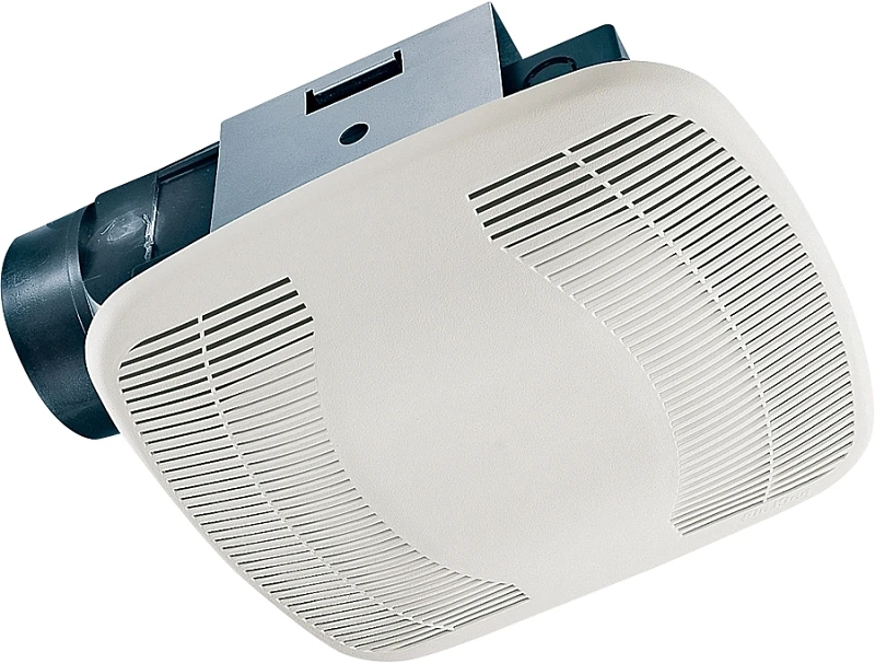 Bfq90 High Performance 90 Cfm Ceiling Exhaust Fan, 8-11/16 In L, 9-1/8 In W