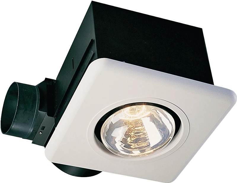 Ak917 Combination Heater And Exhaust Fan, 70 Cfm, 250 W Infrared Bulb