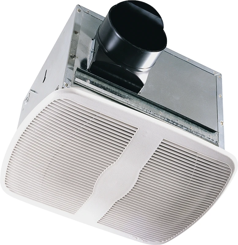 Ak80 80 Cfm Ceiling Bathroom Exhaust Fan, 9-3/8 In L, 10-7/8 In W