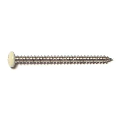 #8 X 2 Stainless Steel Phillips Pan Head Sheet Metal Screws - 18-8 Grade