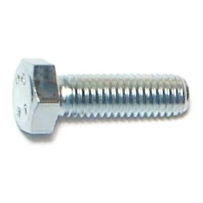5mm-0.80 X 16mm Zinc Plated Class 8.8 Coarse Thread Hex Cap Screws
