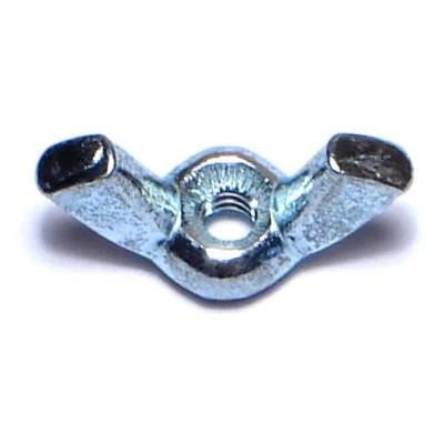 6-32 X 23/32 Zinc Cold Forged Wing Nuts - Durable Steel Fasteners