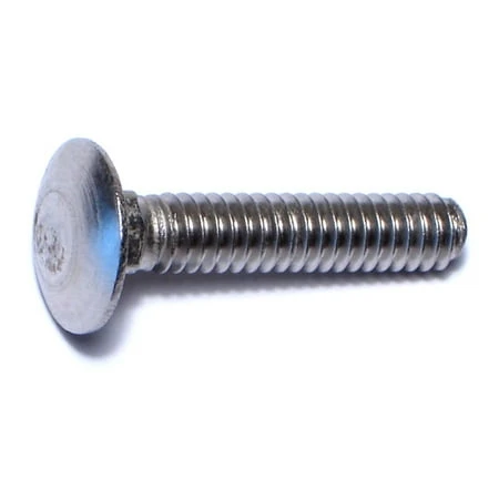 1/4-20 X 1-1/4 18-8 Stainless Steel Coarse Thread Carriage Bolts