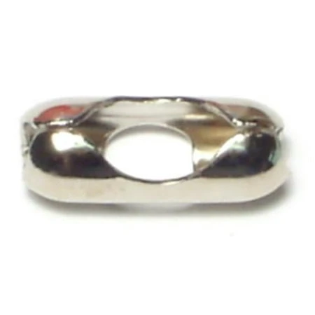 #10 Nickel Ball Chain Connectors - 3/16 Inch - Durable Metal Connectors