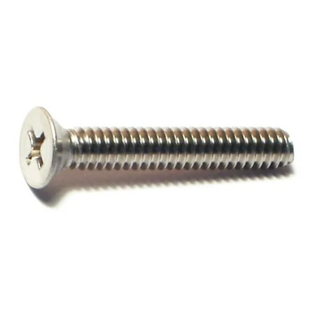 #10-24 X 1-1/4 Stainless Steel Phillips Flat Head Machine Screws - 18-8 Grade