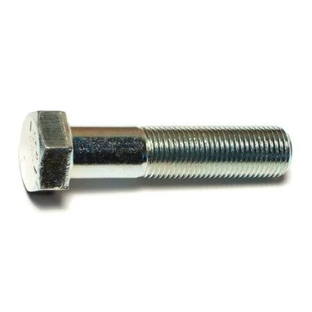 9/16-18 X 2-1/2 Zinc Plated Grade 5 Fine Thread Hex Cap Screws