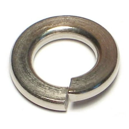 3/8 X 11/16 Stainless Steel Medium Split Lock Washers - 18-8 Grade