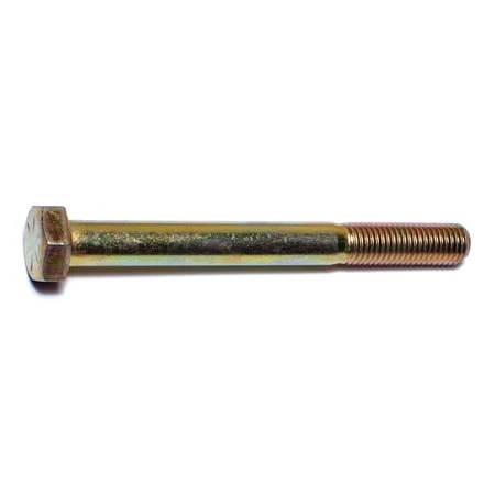 5/16-24 X 3 Yellow Zinc Grade 8 Fine Thread Hex Cap Screws