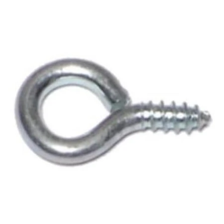 #2 X 5/8 Zinc Plated Steel Screw Eyes Model #214-1/2