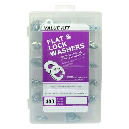 1/4 X 9/32 X 5/8 Zinc Plated Grade 2 Steel Sae Flat Washers
