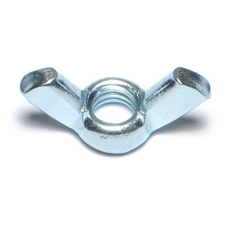 5/16-18 Zinc Plated Steel Cold Forged Wing Nuts - 1-1/4 Inch