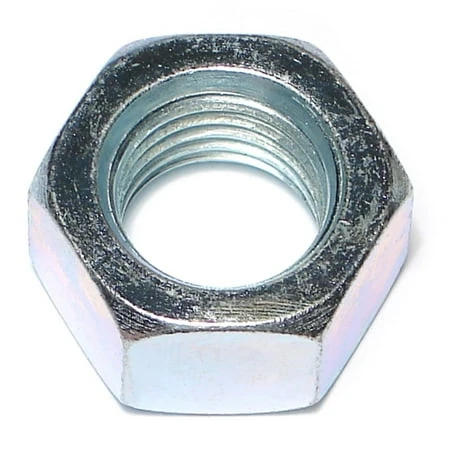 1-8 Zinc Plated Grade 2 Steel Coarse Hex Nuts - Hns-323