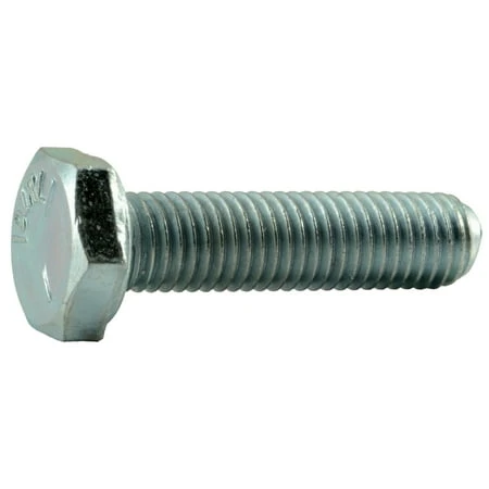 1/4-28 X 1 Zinc Plated Grade 5 Fine Thread Hex Cap Screws