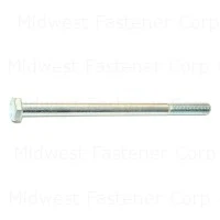 1/4-28 X 4 Zinc Plated Grade 5 Fine Thread Hex Cap Screws