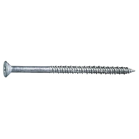 1/4 x 4 Stainless Steel TorqueMaster Star Flat Masonry Screws