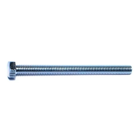 Zinc Plated Steel Full Thread Hex Tap Bolts - 5/16-18 x 4
