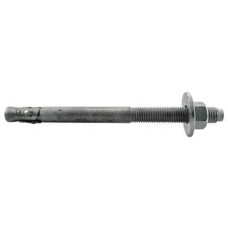 3/4  x 10  Hot Dip Galvanized Steel Wedge Anchor Bolts (10 pcs.)