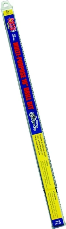 7/8 In. X 16 In. L Tungsten Carbide Tipped Multi-purpose Drill Bit