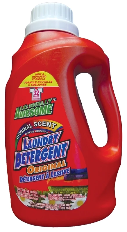 Original Laundry Detergent, 64 Oz Liquid, Safe For All Fabrics