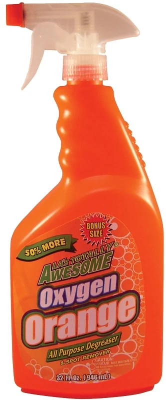 Oxygen Orange Scent Cleaner And Degreaser 32 Oz Liquid Spray Bottle