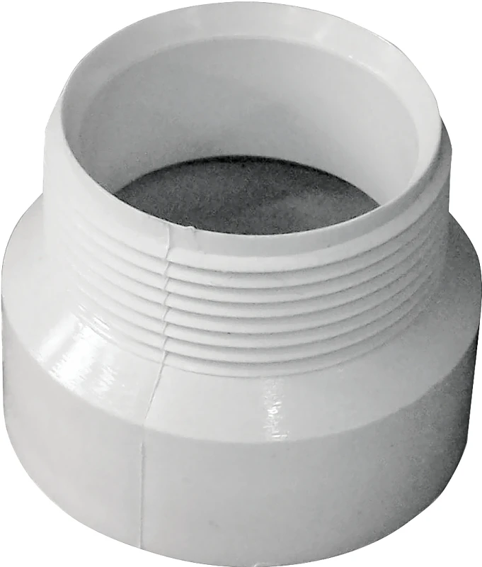 1-1/2 Inch Pvc Dwv Male Adapter - Mnpt X Hub Connection