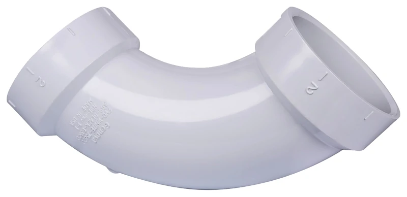 2 Inch Long Sweep 90 Degree Pvc Elbow Pipe Fitting