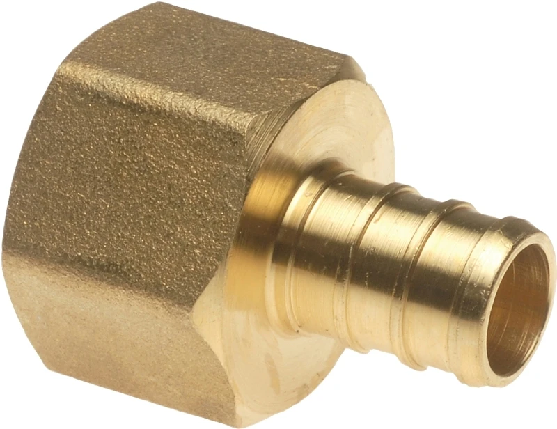 1/2 In. Pex X 3/4 In. Female Pipe Thread Brass Adapter