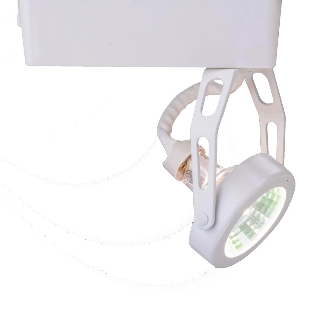 Lazer Low-voltage White Gimbal Ring Track Lighting With 12-volt Transformer And 50-watt Mr16