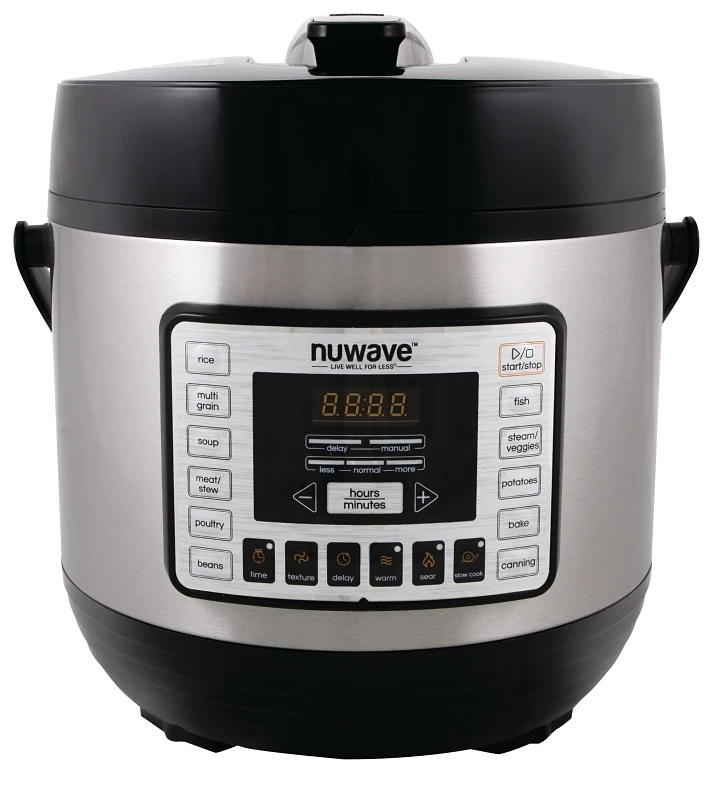 6-quart Programmable Electric Pressure Cooker With 11 Functions And Non-stick Pot